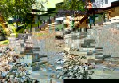 Paver Brick Custom Walls Installations
